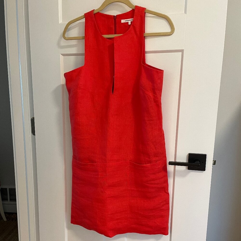 Emerson Fry/Tuckernuck Tomato Red Linen Sundress